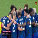 Brenden Aaronson has replaced Christian Pulisic to start the second half.  #USMNT | #FIFAWorldCup