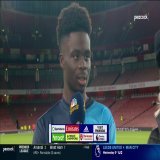'@Arsenal star @BukayoSaka87 joins the show to discuss Arsenal's massive second half and what it's like to play under Mikel Arteta.   : @peacock  #MyPLMorning | #AFC