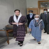 Respected bibi @AseefaBZ visited the Turkish consulate in Karachi to offer condolences over the deaths of thousands of people in the devastating earthquakes. She also wrote condolence remarks for turkish People on the condolence book at TCG