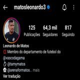 Por favor, Nen&ecirc;, siga os passos do seu amigo L&eacute;o Matos.