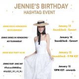 Please take note of the time table today.  January 15 | Soundcheck - 9 PM KST JENNIE BDAY PARTY IN HK     January 15 | 10 PM KST - onwards JENNIE RUBY JANE DAY #.TheIconJENNIEDay #.오늘생일인_걔가_나야_제니  TWO DIFFERENT SETS FOR TODAY. Please do not get confu