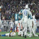 The kick that completed a comeback for the ages. @Jaguars