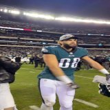 .@goedert33 is all of Philly right now.   #SFvsPHI | #FlyEaglesFly
