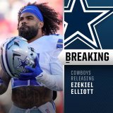 Cowboys to release RB Ezekiel Elliott. (via @RapSheet, @TomPelissero)