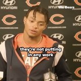 "It hurts more in the locker room than to Bears fans cause at the end of the day, they're not putting in any work."  - Justin Fields via Chicago Bears