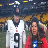"AFC North football is never easy ... This is the kind of win we needed."  Joe Burrow shouts out his @Bengals teammates for stepping up in a big win.   @AJRoss_TV