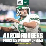 The Jets have opened the 21-day practice window for QB Aaron Rodgers