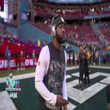Miles Sanders is feeling good before kickoff #SBLVII   Watch the #SuperBowlLVII  pregame show on FOX and the FOX Sports App: