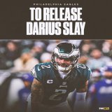The Eagles plan to cut 5x Pro Bowl CB Darius Slay, per multiple reports.