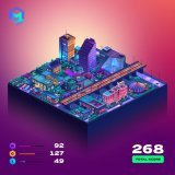 Metroverse Genesis    Metroverse is a land trading #NFT strategy game on #Ethereum.   Collect, trade, and battle!     @themetroverse    #NFTs #NFTcommunity #NFTfamily #BNB #BTC #nftcollector #Solana #ETH $ETH #Bitcoin