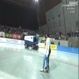 【JUST IN】 スピードスケート 五輪金メダリスト  #小平奈緒 選手の優勝を 高木美帆選手も祝福します  #全日本距離別選手権 #女子500m #jonk_video