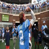 [stefon voice]  This game had ??????????. Lightning in a sunny sky. A fully-clothed streaker. Lane Kiffin trying to do a handstand?  On a surreal, weird, bizarre, 448-rushing-yard performance that #OleMiss won over Auburn.  READ: