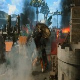 マジでCGとか特殊な装飾とかエグくない？ 初回にしてめっちゃ制作費かかってそうだけど&hellip;。 後半予算足りなくなって凄い安っぽい演出になるのだけは勘弁してよ&hellip;？ #キングオージャー #王様戦隊キングオージャー #nitiasa