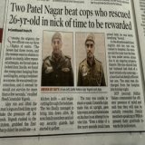 Almost Invariably We Rush to Blame Cops..Often Even for Things that They have No control over..Forgetting that they are the First ones we turn to in a moment of despair..Sometimes Citizens MUST take time out to Appreciate Them for going beyond Duty. 