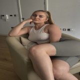 Baska waits for someone to warm her nipple up