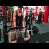 This is the most weight I lifted before I broke my shoulder \ud83d\ude2e