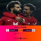 Mo Salah grabs the 3 points for Liverpool as they inflict the 1st defeat of the season for Manchester City!!!  #LIVMCI #liverpoolmancity #Anfield