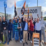 Whirlwind 24 hours&hellip; Labour in the City (not my normal stomping ground!).  Joint Op-Ed on fair taxes.  Turning the govt over in the High Court. Teachers securing their largest ever PRB award.  Amazing @GMB_union Amazon workers.   Privilege to d