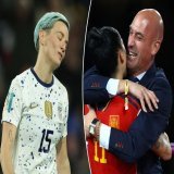 Megan Rapinoe slams Spain&rsquo;s Luis Rubiales for World Cup kiss: &lsquo;Deep level of misogyny&rsquo;