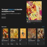 Today we explore abstract pieces which convey emotions through geometric shapes or gestural marks. The prominence of yellow brings warmth, energy, and a sense of positivity to each piece!  #objktdailycuration   Thread