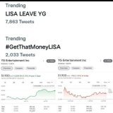 Drop drop and stil drop your money  LISA LEAVE YG #GetThatMoneyLISA #FreeYourselfLisa  #FreeLISA #LISALeaveYG