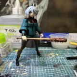 ルシールは喉が渇いている！ 吸血バットだ！  スレッタ！ 「not cool！！」  #プラモデルを楽しんでおります  #水星の魔女 #ウォーキングデッド #ルシール