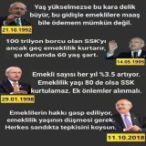 Yorumsuz.. Tek bir ger&ccedil;ek var Recep Tayyip Erdoğan  AKP'ye ALLAH RAZI OLSUN  T&uuml;m EYT  #YaşDeğilHAKistiyoruz