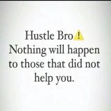 If you give up and na you F.up I say make i clear you.