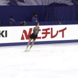 Korean teenager Kim Yelim sprung a surprise in the short program at the #NHKTrophy 2022, taking the lead from world champion Sakomoto Kaori in Sapporo.   @ISU_Figure | #GPFigure | #FigureSkating