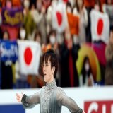 Super Shoma!   Uno Shoma  retains his World Championship title, winning a dramatic men&rsquo;s free skate event at home in Saitama, Japan.  #WorldFigure | #FigureSkating I @skatingjapan