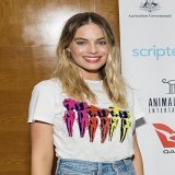 Thank you to the Barbie team seeing my tiktok and giving Margot a shirt I screenprinted