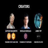 These 3 great persons are creators:  Satoshi - Bitcoin and CORE Nicolas Kokkalis - Pi Network James Yep - Avive World  #AviveWorld is a solid new mining app. You can earn #Bitcoin &amp; Avive  Mining Process Same as #CORE  For Avive World, find out h