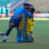 Proud moment for KS and his family   #INDvsAUS #KSBharat