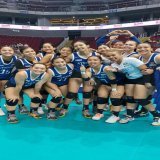 That post-game glow after an upset victory!  \u2728  #UAAPSeason84 #FullyAlive #ChampionsForLife