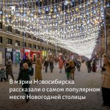 С 23 по 31 января на портале &laquo;Госуслуг&raquo; проходил опрос. Местных жителей спрашивали, чем им запомнился праздник. Оказалось, что больше всего новосибирцам понравилась пешеходная улица Ленина: