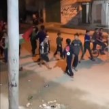 Palestinian children took to the streets of Gaza to celebrate Morocco&rsquo;s victory against Portugal at the #FIFAWorldCup in Qatar.