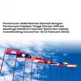 Pertemuan AMM Retreat diawali dengan Pertemuan Pejabat Tinggi ASEAN (2 Feb 2023) dan ASEAN Coordinating Council ke-32 (3 Feb 2023). Ini Diplomasi  #ASEANIndonesia2023