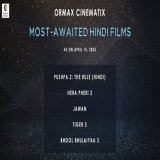 #OrmaxCinematix Most-awaited Hindi films, as on Apr 15, 2023 (only films releasing Jun 2023 onwards whose trailer has not released yet have been considered)