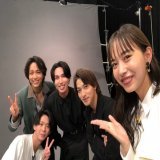 #おしゃれクリップ 放送ありがとうございました  素晴らしき友情 #横浜流星 さん、そして素敵すぎるリアル大親友の方々と収録直後に  熱い内容 見逃し配信もありますぜひ TVer  hulu   #山崎育三郎 #井桁弘恵