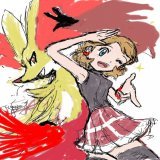 ポケモン界のスーパーアイドル(10歳)は隠し子もいないはず、ですがファーストキッスは経験済み\u203c\ufe0f︎どうかご了承下さいまして共にセレナの幸せをお祈り頂けますよう いやぁ『推しの子』第一話壮絶すぎてラフ画で失礼!鬼滅もあり今期豊作の予感の中  本日はアニポケリコロイ編スタート\u203c\ufe0f︎ #アニポケ