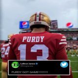 Lebron James  Brock Purdy    #49ers || #FTTB