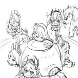 コタツ・ホール ほとんどの子が寒さによわいので大変そうな蟲惑魔 #蟲惑魔　#遊戯王OCG