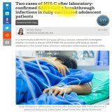 Mandated products failing to protect against rare MIS-C in children.  Preloading with ill-advised genetic code for Spike may make risks worse since CDC says 75% of kids have already been through the illness and recovered.  MIS-C means ICU, ventilator