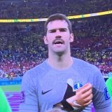 Alisson&rsquo;s moustache is back. Good luck Serbia.