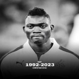 Christian Atsu has tragically been found dead following the earthquakes in Turkey and Syria.  He represented Ghana  at the 2015, 2017 and 2019 AFCON and 2014 World Cup.  He also played for various clubs in Europe. Our heartfelt condolences to his fam