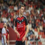 Talent of the Day   Ra&uacute;l Garc&iacute;a  Age: 22 Club: CD Mirandes (on loan from Real Betis) Position: ST Foot: Right Stats: 26 apps, 11 goals, 4 assists Strengths: Positioning, Finishing, Headers, Defensive contribution, Aerial duels Potential