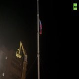 \u203c\ufe0f \ud83c\uddf7\ud83c\uddfaThe flag of #Russia was raised for the first time on Victory Square in liberated Melitopol, Zaporozhye region  #formerukraine #Мелитополь #UkraineRussiaWar
