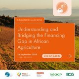 Join our ATLAS session on the sidelines of #UNGA79 to address the $200B financing gap in African agriculture!  Co-hosted by @UM6P_officiel, @OCPGroup, @BCG. In partnership with @Somalia, with top leaders from public, private &amp; philanthropic secto
