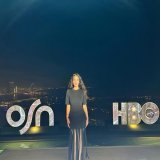 Last night with #OSNxHBO celebrating their renewed exclusive partnership in the Middle East and North Africa &hearts;️Such a fun night full of tidbits and homage to some the world&rsquo;s best drama content Wearing Mat&eacute;riel via @ounass Makeup 