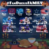 THANKSGIVING &ldquo;THANK YEW ALL&rdquo; CONTEST   Pick your 3 favorite bets from the graphic below &amp; TWEET THEM WITH #FanDuelisFAMILY  If all 3 hit..you&rsquo;ll be automatically entered to potentially win some merch and 5 random winners will wi